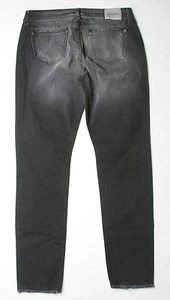Premonition 5 Pocket Distressed Denim (28) Black - Picture 1 of 1