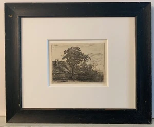 Listed 17th Century Artist Jan Ruyscher Original Etching - Picture 1 of 6