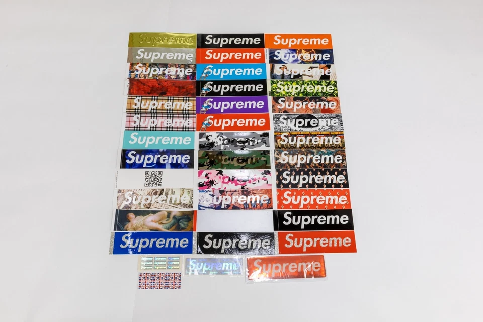 Supreme Box Logo Stickers New Under $50