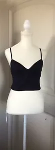 Bralette intime nere nuove con etichette Zara taglia media - Foto 1 di 11