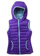 Free Country Girl's Hooded Power Down Vest Wisteria
