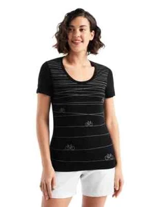 Camiseta Icebreaker Tech Lite II SS Scoop para mujer, talla grande - Imagen 1 de 6