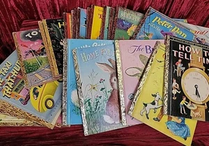 Huge Lot Of 27X Little Golden Books Classics Vintage PREOWNED CLASSIC COLLECT - Picture 1 of 19