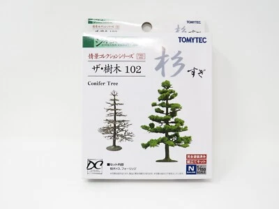 TomyTec N 266440 Conifer Tree Kit Scenery Evergreen Forest Trees - Image 1 of 2