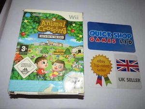Animal Crossing: Let's Go to the City with Wii Speak Nintendo Wii boxed - Picture 1 of 5