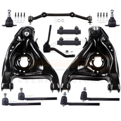 For 1996-2003 GMC Sonoma 2.2L 12 Pcs Front Control Arm Tie Rods Suspension Kit - Image 1 of 4