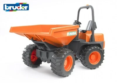 Bruder Spielzeug 02449 AUSA Minidumper Baufahrzeug Baumaschine Dumper Radlader - Bild 1 von 3