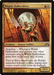WOJEK HALBERDIERS X 4 N/M- GATECRASH MAGIC THE GATHERING - Picture 1 of 1
