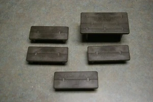 VINTAGE 1974 PLAYMOBIL WOOD FINISH LOT OF 5 TABLES - Picture 1 of 8