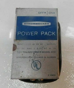 Vintage Strombecker Model 9700 Train/Slot Car Power Pack - Picture 1 of 3