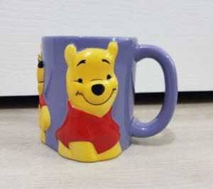 WINNIE THE POOH 3D MUG - PURPLE - COFFEE / TEA CUP - DISNEY - Picture 1 of 10