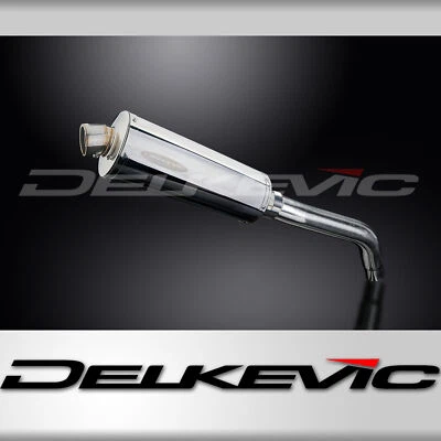 Triumph Tiger 800 XC 2011-2019 Kit de silenciador de escape ovalado de acero inoxidable de 14" Foto 1 de 4