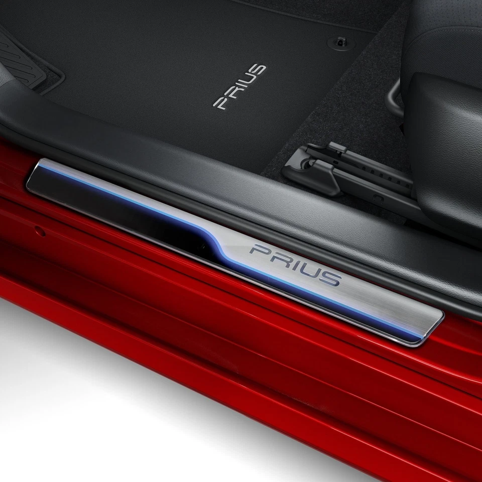 Genuine Toyota Prius 2015 onwards Illuminated Scuff Plates - PT942-47160 - Image 1 of 1