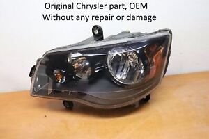 2008-2016 Chrysler Town & Country / Dodge Caravan Left Driver Halogen Headlight
