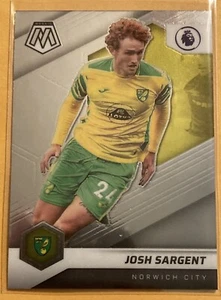 2021-22 Panini Mosaic Premier League Soccer Josh Sargent #95 Norwich City - Picture 1 of 2