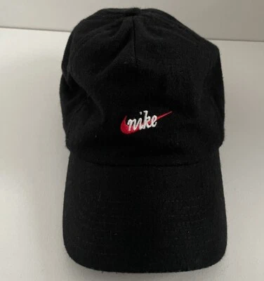 Gorra Nike Vintage 1970 Logo con correa trasera ajustable de cuero para hombre O/S Foto 1 de 4