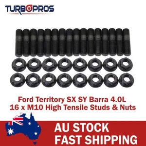 High Tensile Exhaust Manifold & To Turbo Stud Kit For Ford Territory SX SY Barra - Bild 1 von 5