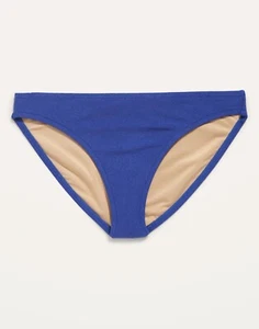 Old Navy Low Rise Terry Classic Bikini Bottom Lined Bottom  3X Catalyst Blue - Picture 1 of 3