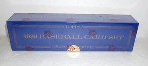 1989 TOPPS TIFFANY BASEBALL FACTORY SEALED COMPLETE 792 CARD SET *BBCE WRAPPED* - Picture 1 of 2