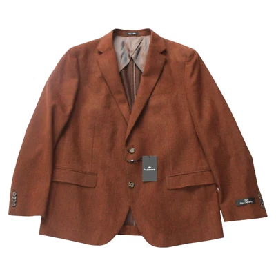 $695 Nuevo Abrigo Deportivo Paul Betenly Blazer Chaqueta Dos Botones Hombres 46 Lana Óxido KEVIN Foto 1 de 4
