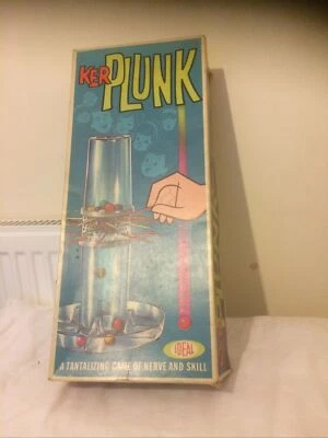 KER PLUNK GAME : RARE IDEAL 1960's VINTAGE EDITION - IN VGC (FREE UK P&P) - Image 1 of 4