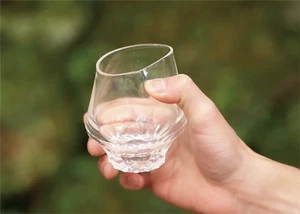 KINJO JAPAN FO NEVER-BROKEN CLEAR & LUXURIOUS GLASS MADE OF SILICONE RUBBER - Picture 1 of 8