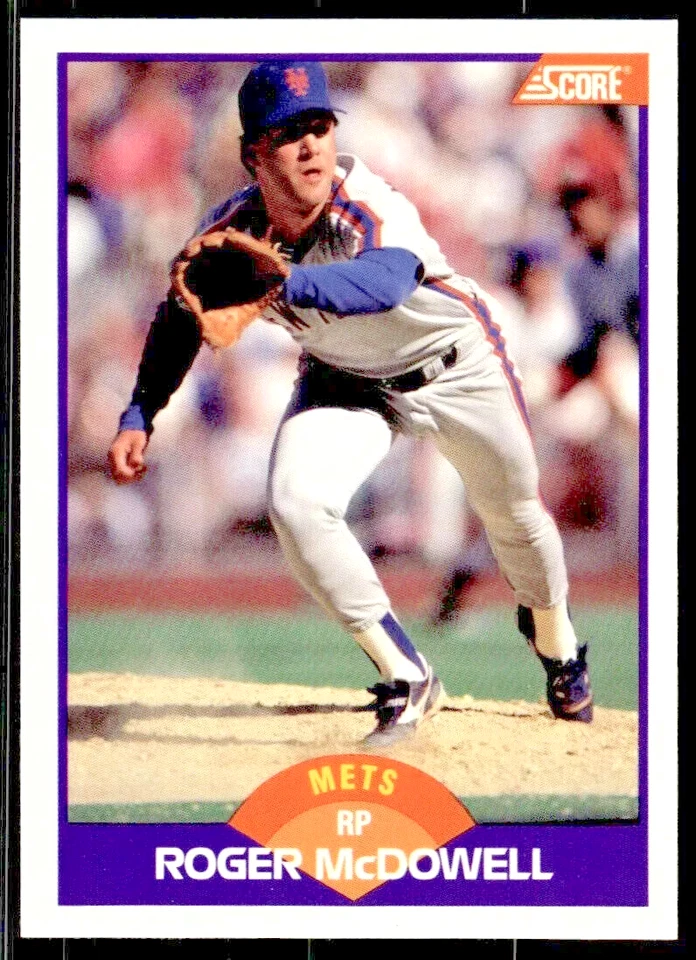 1989 Score  #281   Roger McDowell    Outfield   New York Mets FREE  shipping - Image 1 of 1