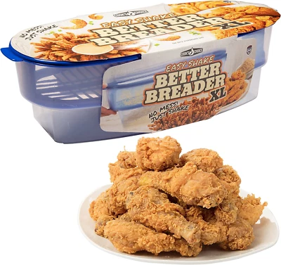 XL Original Better Breader Batter Bowl - Estación de Pan Todo en Uno Sin Desorden para Foto 1 de 4