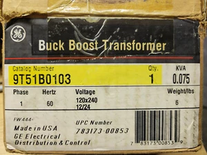 GE 9T51B0103 Buck Boost Transformer - Picture 1 of 3