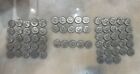 Kennedy Half Dollars Us Coin Lot of 68 Lightly Circulated Coins Dated 1971-1991