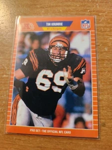 1989 Pro Set - #63 Tim Krumrie - Picture 1 of 2