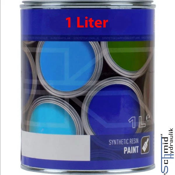 RAL 7016 Anthrazitgrau 1 Liter Farbe Lack Kunstharzlack Farbton Maschine Traktor