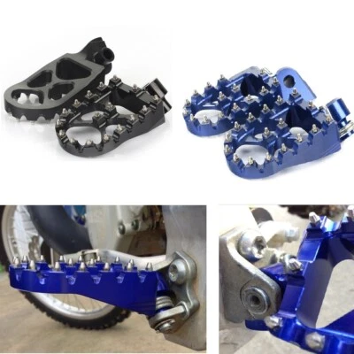 Reposapiés Billet anchos reposapiés para Yamaha YZ125/250 YZ250F YZ450F WR250F WR450F Foto 1 de 4