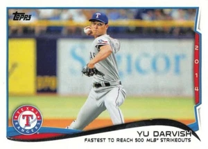 2014 Topps Update Yu Darvish #US-250 - Picture 1 of 2