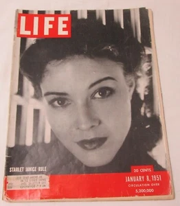 Life Magazine January 8, 1951 Birthday Anniversary Present Starlet Janice  - Picture 1 of 5