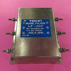Tokin Noise Filter LF-305 AC.DC250V. 5A TV.AC 1500V LOT NO 31552 - Picture 1 of 6