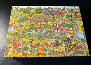 Wheres Waldo Gold Rush Childrens Jigsaw Puzzle VTG 90s NEW Unopened Box 100+ PCS - Picture 1 of 6