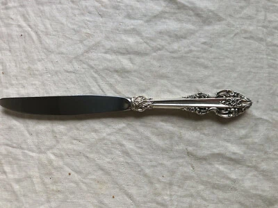 Cuchillo de cena Reed & Barton El Greco mango esterlina sin monograma - ¡Envío gratuito! Foto 1 de 4