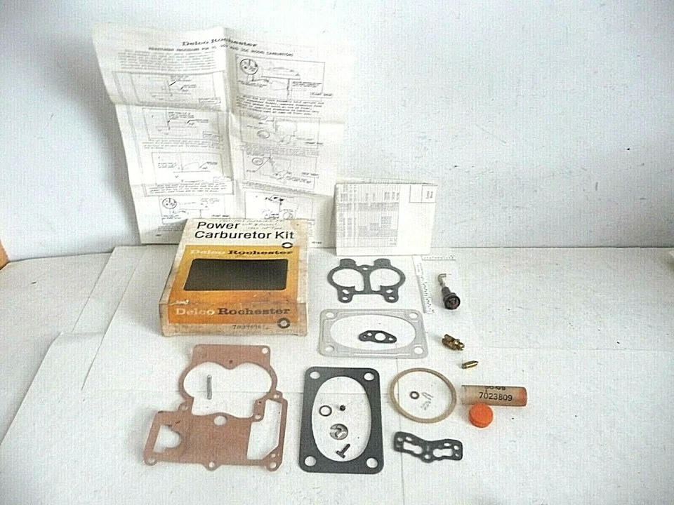 Kit de carburador Oldsmobile F85 Rochester 1961 1962 NOS 7039096 Foto 1 de 1