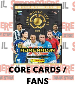 PANINI ADRENALYN XL FIFA CLUB WORLD CUP 2025 CORE CARDS / FANS A SCELTA - Imagen 1 de 1