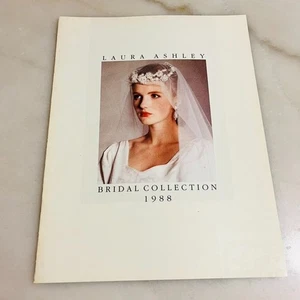 Laura Ashley Bridal Collection 1988 Catalog Wedding Dress Fashion Rare - Bild 1 von 7