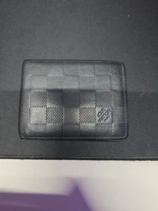 Louis Vuitton Damier Infini Mens Leather Wallet - black  - Picture 1 of 4