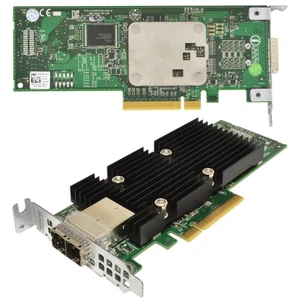 DELL SAS 12G HBA PCIe x8 Storage Controller PowerEdge PowerVault Server 0T93GD - Foto 1 di 4