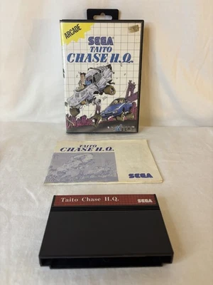 Taito Chase HQ. Complete CIB. Sega Master System. PAL. Good Condition. - Image 1 of 3
