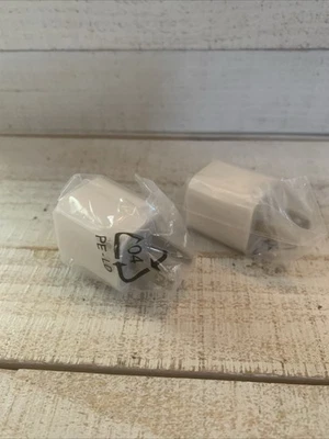 Lot Of 2 New Genuine Apple A1265 USB AC Power Charger Wall Adapter 5W 1.0A VG - Image 1 of 4