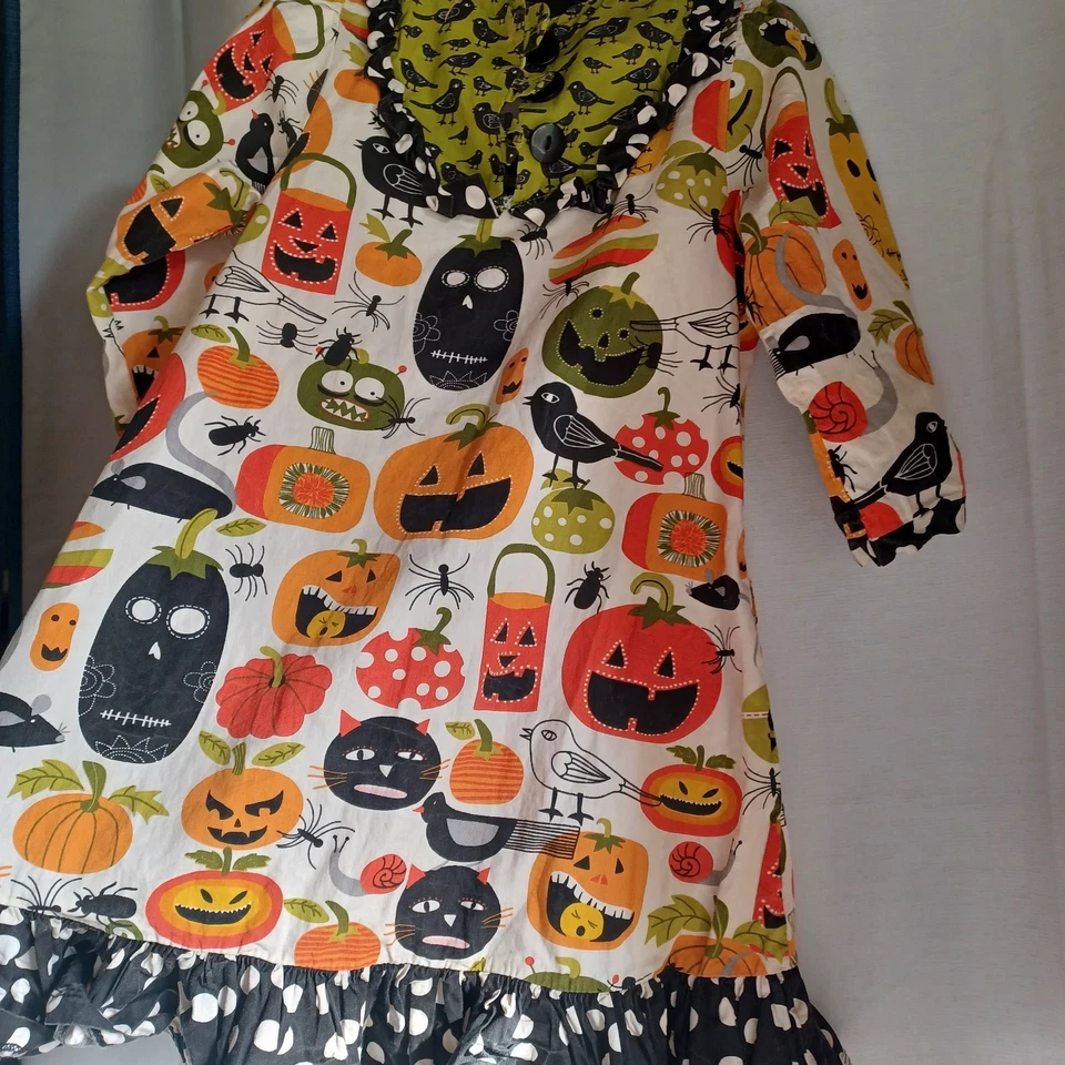 Vestido Jelly the Pug Niñas Talla 8 Colección Calabaza Jordan ¡Tan Divertido! Foto 1 de 4