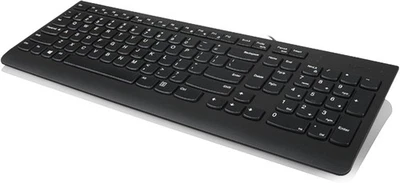 Lenovo 300 USB Keyboard, Wired, Adjustable Tilt, Ergonomic, Windows 7/8/10 - Image 1 of 4