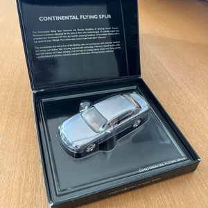 MINICHAMPS Bentley Continental Flying Spur 1/43 modellino auto pressofuso arg... - Foto 1 di 14