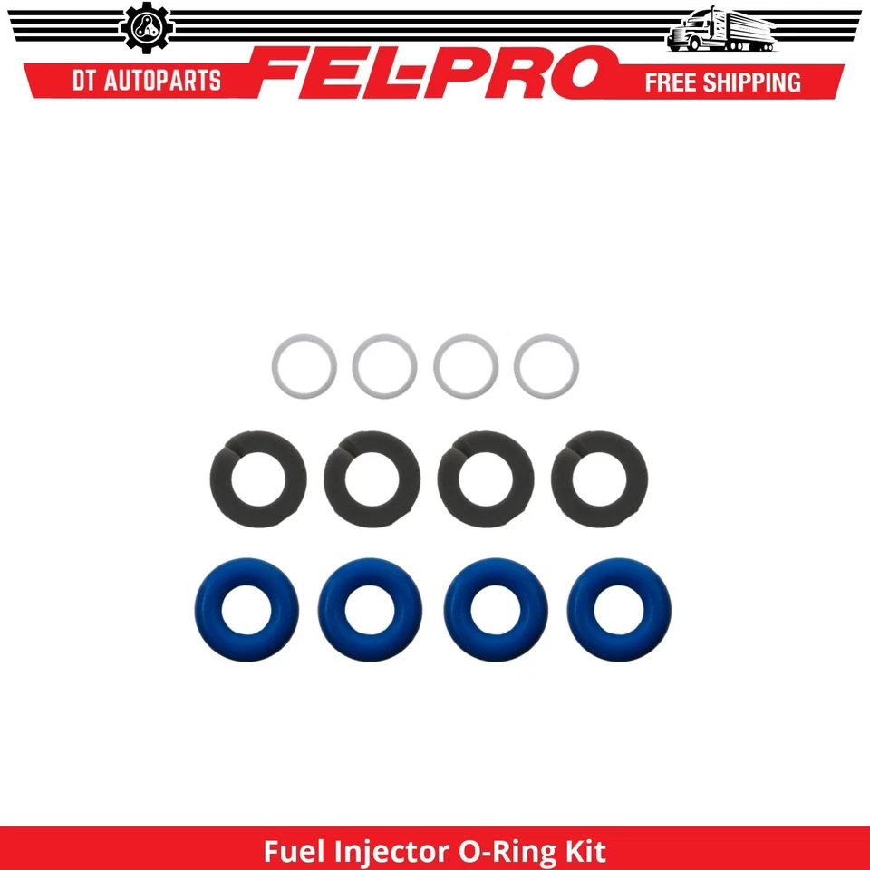 For 2013-2020 Ford Escape Fuel Injector O-Ring Kit Upper and Lower Fel-Pro 2014 - Image 1 of 1