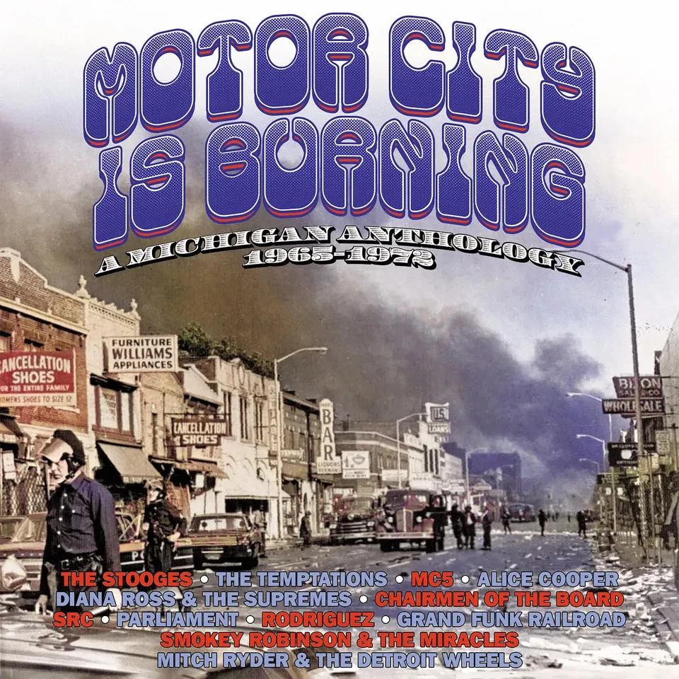 MOTOR CITY IS BURNING: A MICHIGAN ANTHOLOGY 1965-1972 - 3CD CLAMSHELL BOX - Image 1 of 1